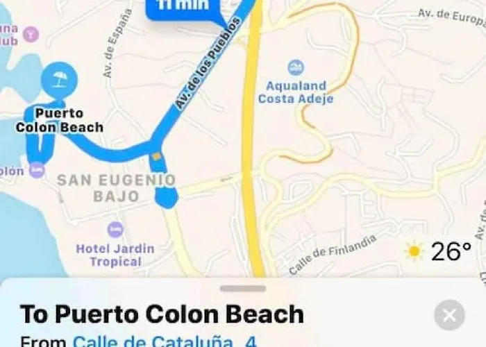 Semesterbostad Sunset Ocean View With Patio B By-tenerife365